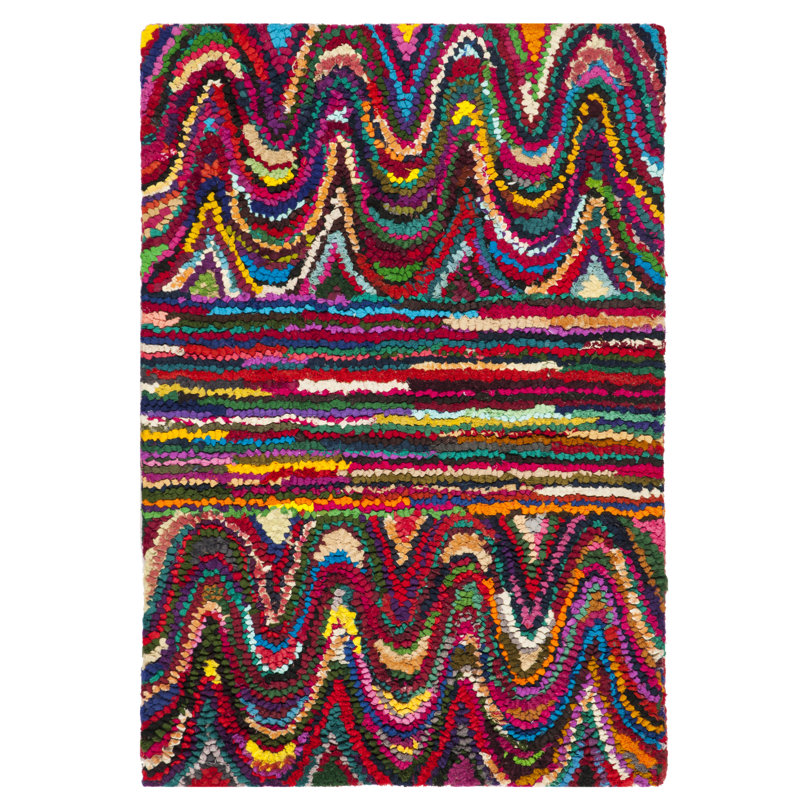 Anaheim Hand Tufted Cotton Rug, Rectangle 2' x 3'