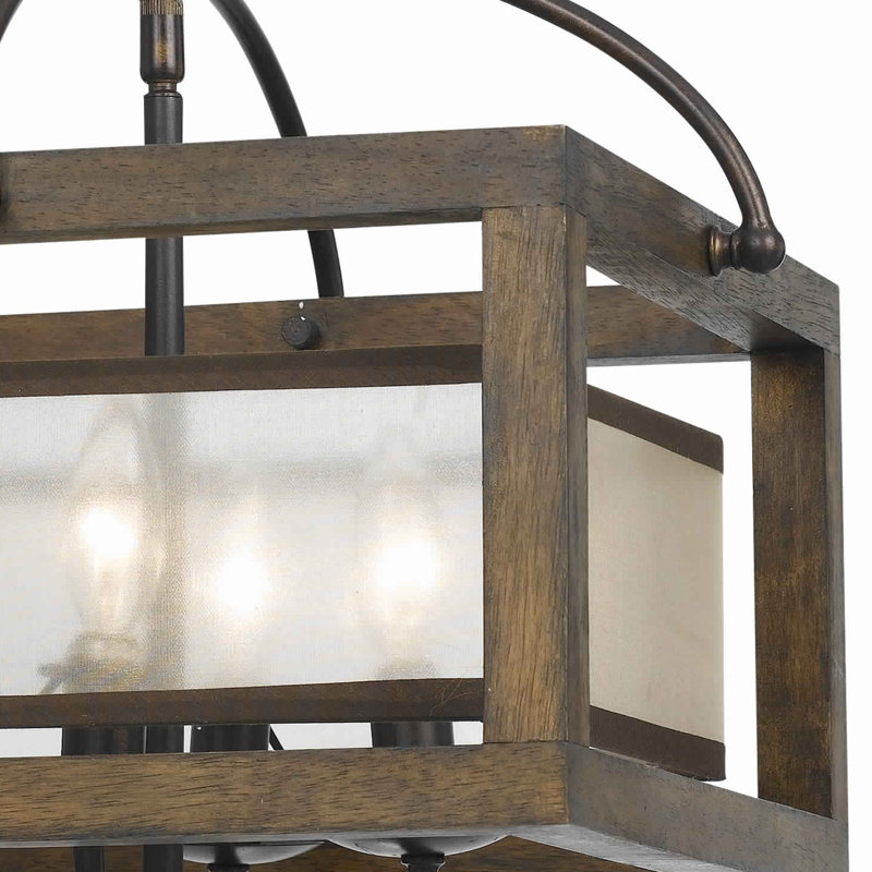 Fabiana 4 - Light Kitchen Island Square / Rectangle Chandelier