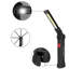 Magnetic Rechargeable Cob Led Red Work Light Lamp Flashlight Folding Torch S