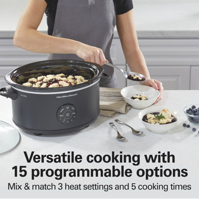 Hamilton Beach 6 Quart Programmable Slow Cooker