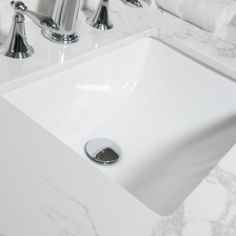 Lavabo de salle de bain blanc 13,625 Wenty