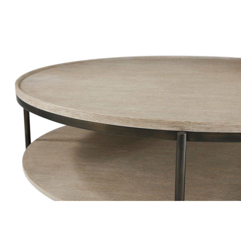Repose Solid Wood Coffee Table, Gray