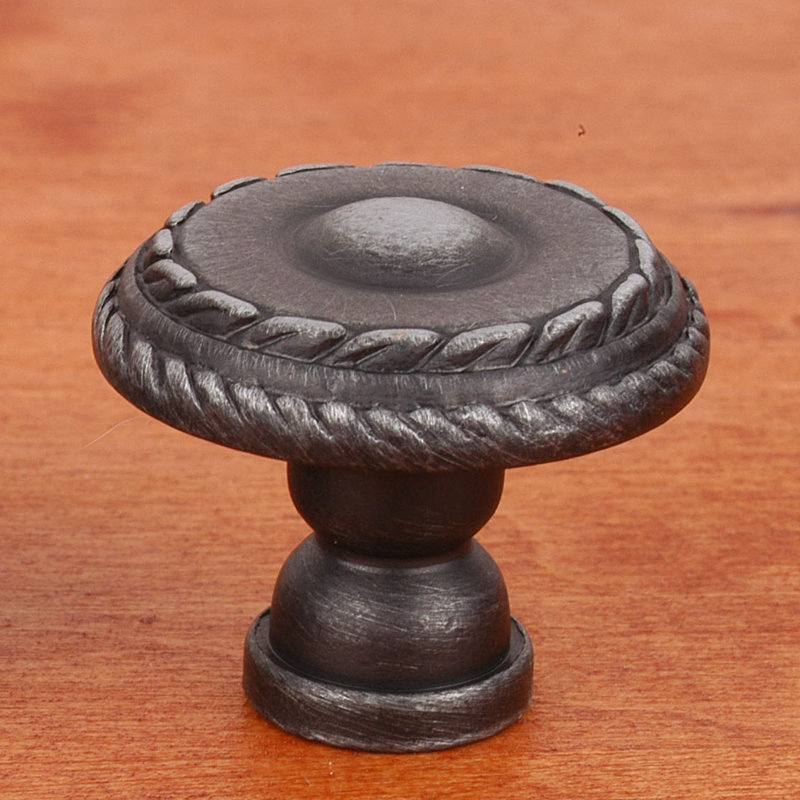 CK Series Mushroom Knob, Small, Distressed Nickel