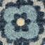Tapis à motif floral persan et bleu d'Adderley-1372170728