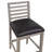 Malinah Upholstered Counter Stool with Solid Wood Frame-88284936