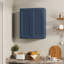 Armoire murale standard Shaker de 30 po x 12 po x 36 po Homewood Cozy Design en gris Shaker prêt à assembler-814792614-814792618