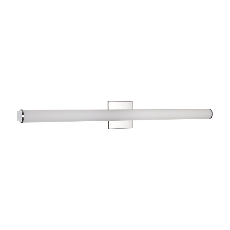 Olsson Modern Silver LED Vanity Light, 3" H x 34. 8" W x 2" D