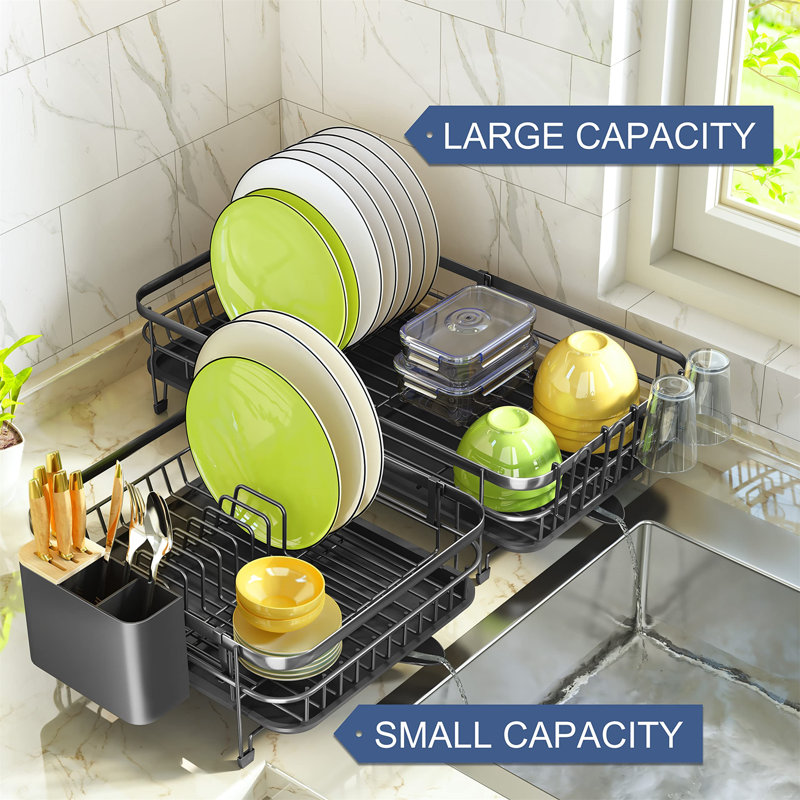 Meissa Adjustable Stainless Steel Dish Rack