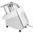 Food Processor Vegetable Chopper w/ 6 Blades Food-Grade Stainless Steel Blender