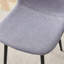 Chaise de luxe simple luxueuse - ensemble de 4 chaises de salle à manger en lin et coton à haute résilience-2110278740-2110278743