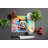 Hippie Animal Panda Glass Cutting Board