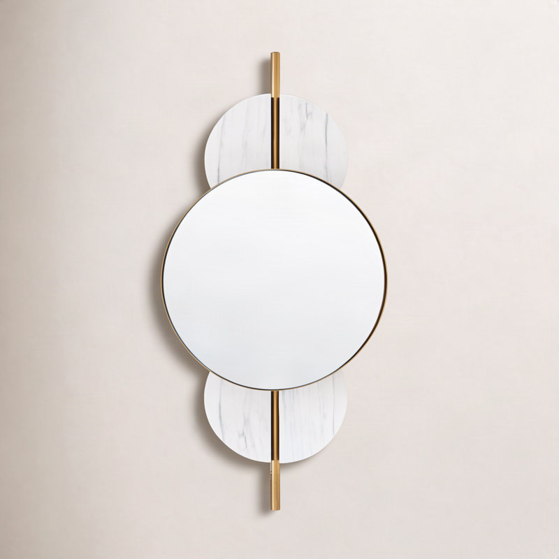 Miroir mural Lori, White