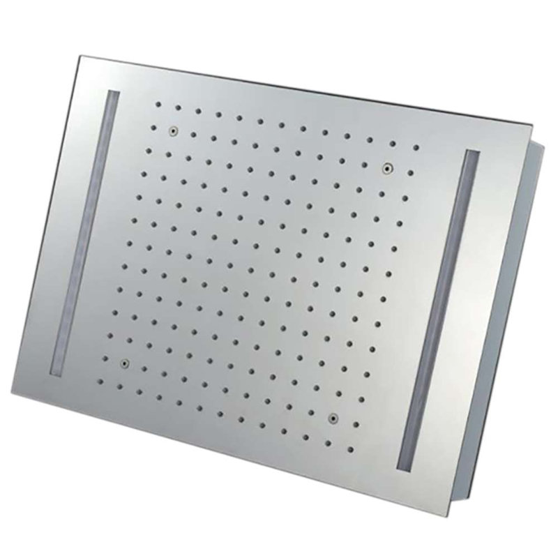 Recessed Shower Head with Light