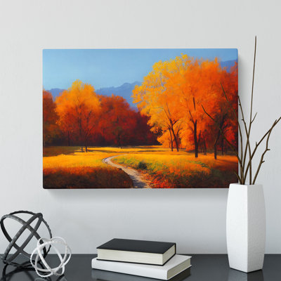 Autumn Forest Trees Vol.2 - Wrapped Canvas