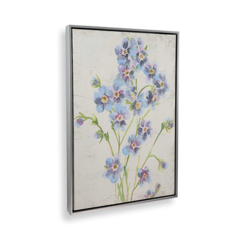 «Mountain Blossoms II» par June Erica Vess, reproduction d'art sur toile, H 48 po x l 32 po, Toile à cadre flottant
