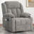 Latitude Run® Swivel Rocker Recliner Chair with Massage and Heat-1546445541