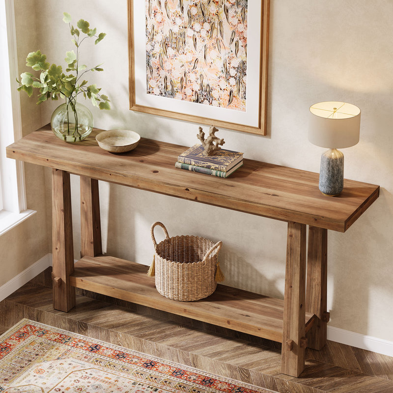 160cm Solid Wood Console Table