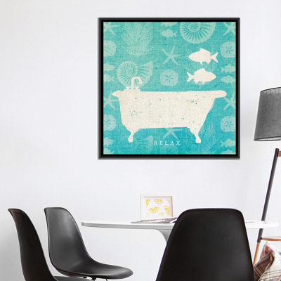 «Pacific Bath I», impression sur toile tendue