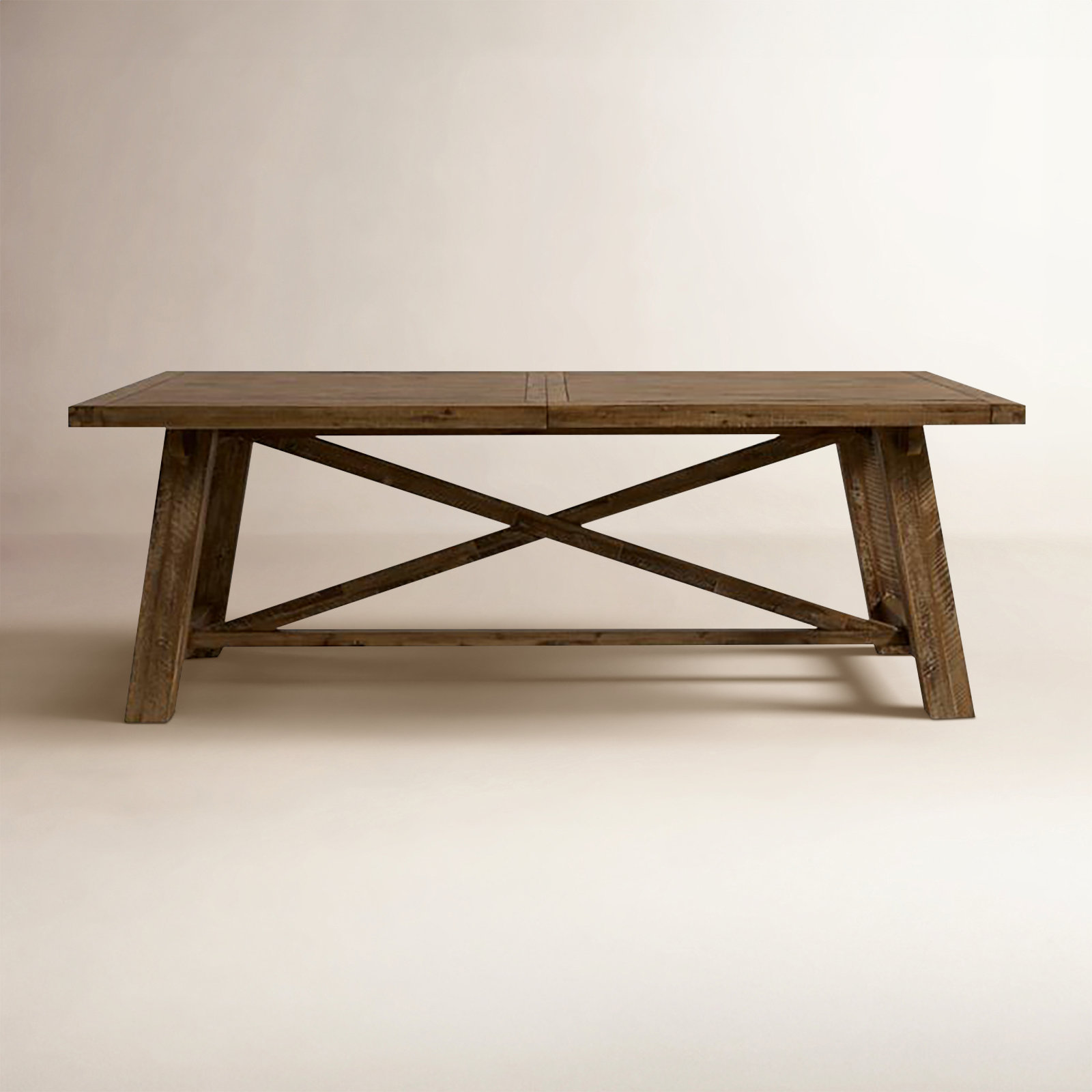Bianca Extendable Dining Table, Weathered Natural