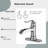 Vessel Sink Faucet Single-handle Bathroom Faucet with Drain Assembly-53881926