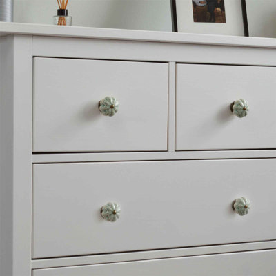 Nicola Spring - Floral Ceramic Cabinet Knobs