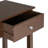 Two-Layer Bedside Table Coffee Table With Drawer