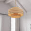 Anorah 4-E26 Oversized 25.59 inch Farmhouse Boho Light Bulbs