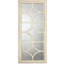 Miroir rectangulaire 28 po x 59 po, cadre décoratif blanc vieilli, suspension verticale ou horizontale, miroir à panneau avec fixation verticale / horizontale décorative,