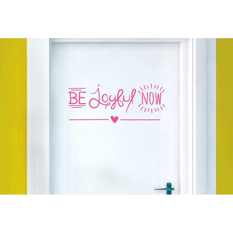 Non-Wall Damaging Wall Decal, Pink