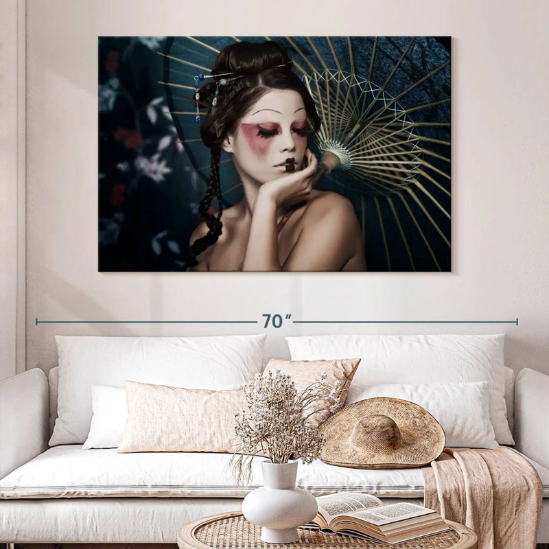 Maquillage de la Shisworth moderne Geisha, H 24 po x l 36 po