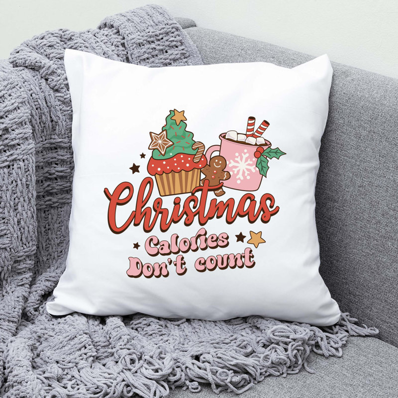 Christmas-2_6 Reversible Throw Pillow, 20" x 20"