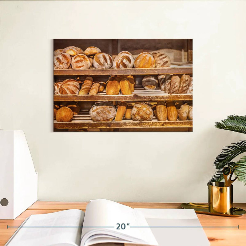 Yarlin Breakfast Bread Display, 8" H x 12" W
