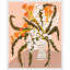 Floral Contemporary Still Life Peach Fuzz-1130486487