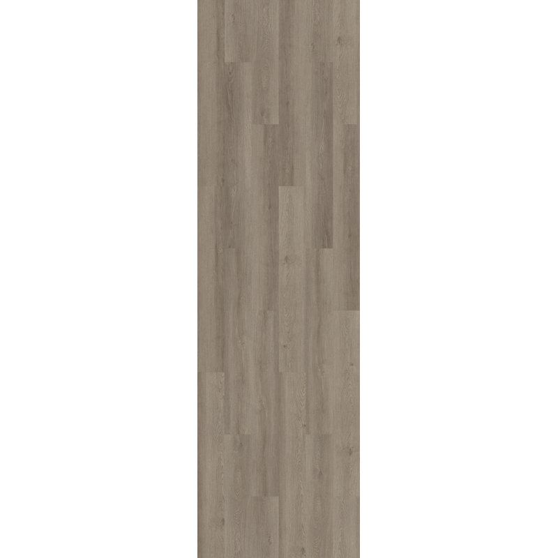 Plancher de vinyle imperméable Shaw Hometown 12 2 mm x l 7 po x L 48 po, Gris impérial