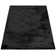 Tapis très doux en noir uni