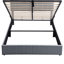 Lit plateforme tapissier avec système de rangement-284070484