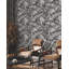 Palm Cove Toile Floral Vinyl Wallpaper Roll-1176377189