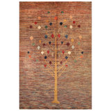 Tree Gabbeh One-of-a-Kind 6'5" X 9'7" Area Rug