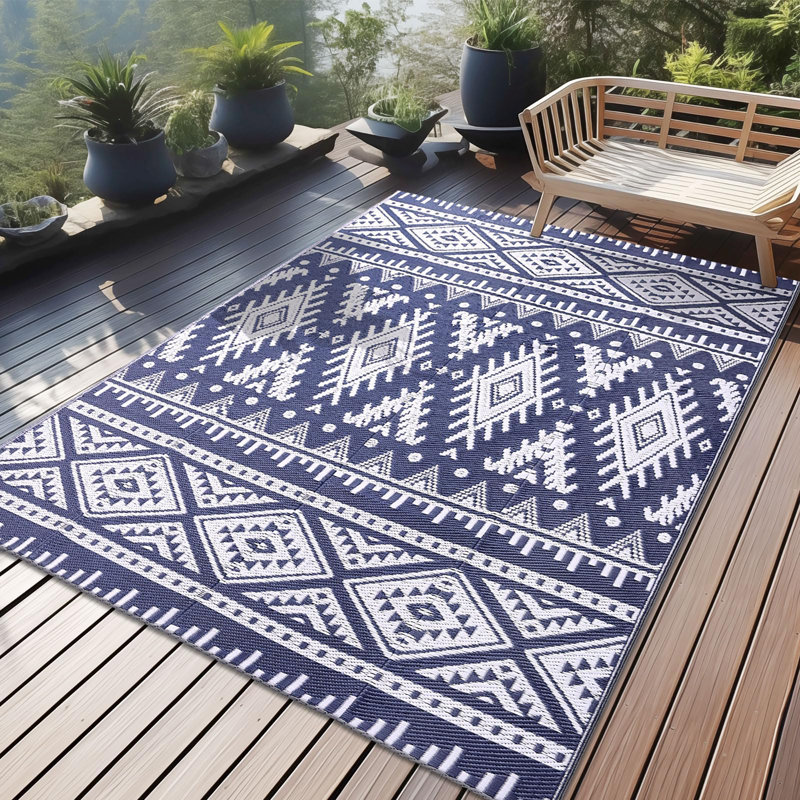 Geometric Shapes Area Rug, Rectangle 120 x 180 cm