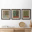 Desert Stones I - Ensemble de 3 peintures sur toile encadrées-596880722-596880735