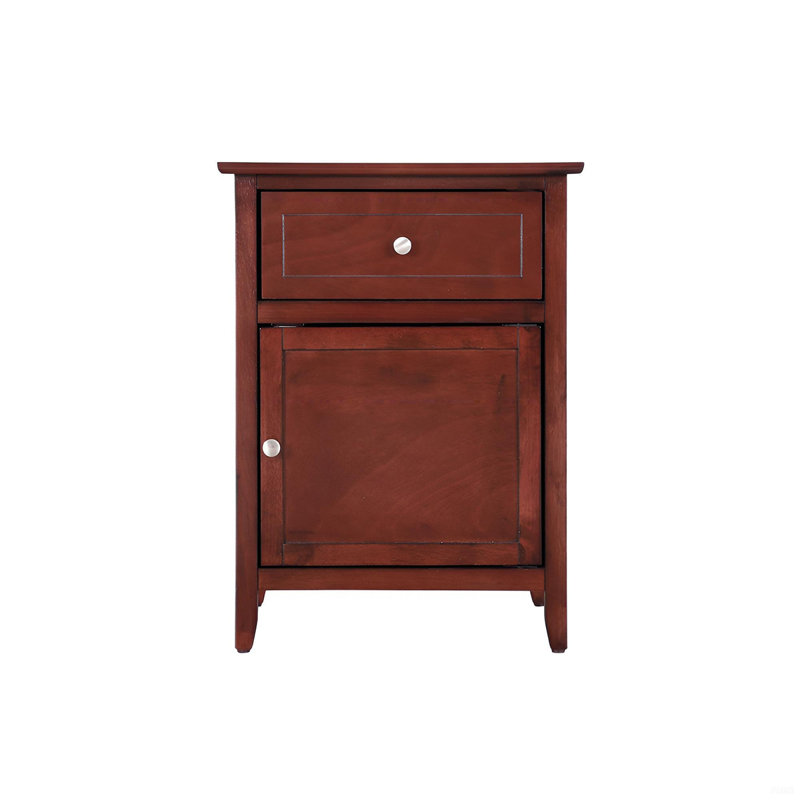 Table de chevet transitionnelle pour chaque chambre, Cerisier