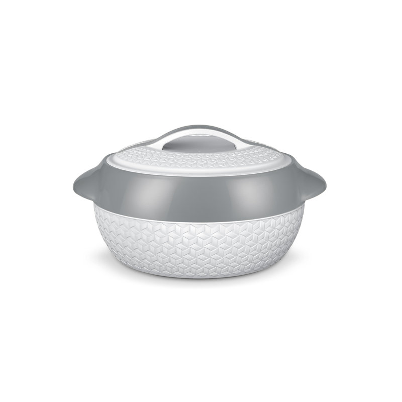 SQ Professional 3.5L Round Dutch Oven, Silver