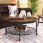 Table basse ronde avec rangement Breyon-953477910