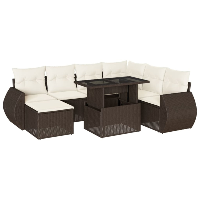 Ensemble de canapé de jardin Vidaxl