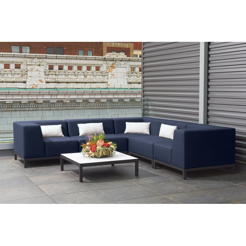 Koral Outdoor Square Coffee Table