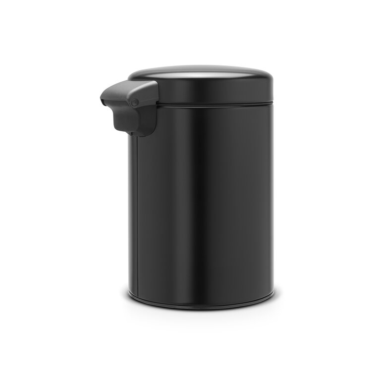 Brabantia New Icon Step on Trash Can, 1.3 Gallon, 5 Liter