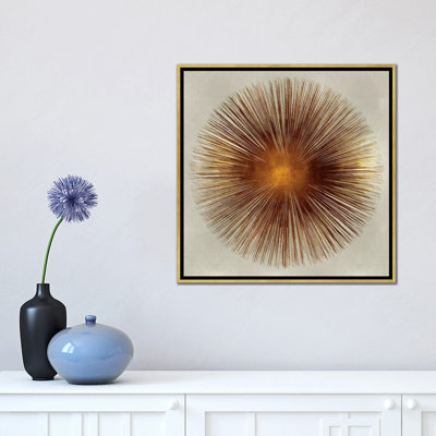«Bronze Sunburst I» par Abby Young - impression d'art graphique