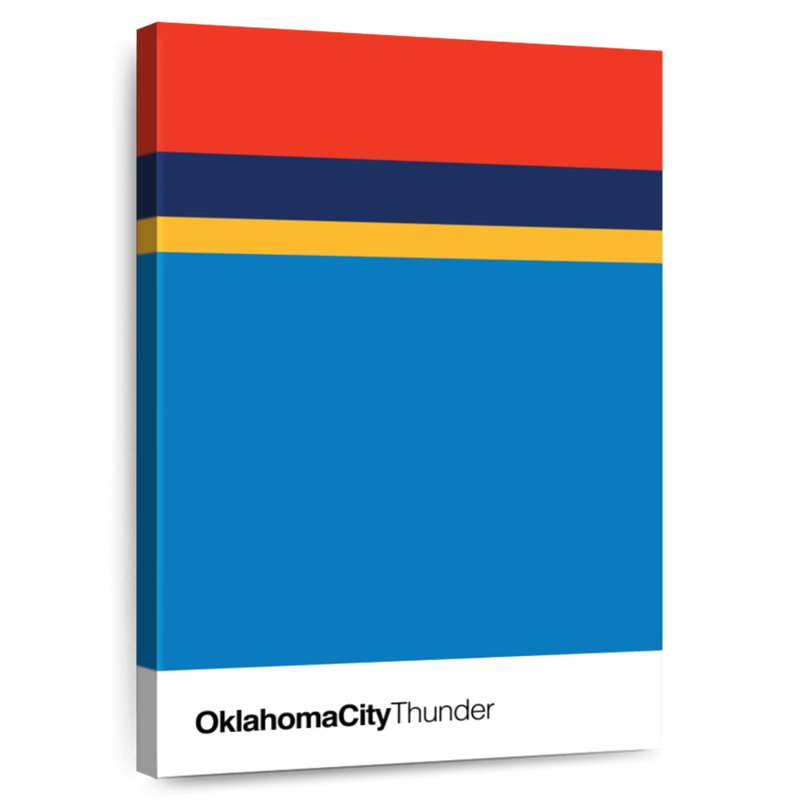 Sireci Oklahoma City Thunder, 30" H x 20" W