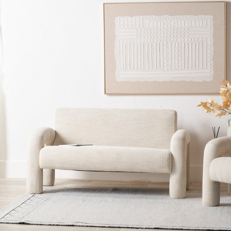 Bisente 2 Seater Boucle Loveseat