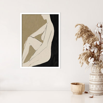 Chill Framed On Paper by Dan Hobday Print